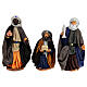 Nativity set accessories Three wise kings 14 cm figurines s1