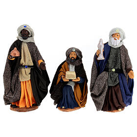 Nativity set accessories Three wise kings 14 cm figurines