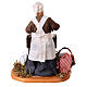 Nativity set accessory woman making bread 14 cm figurine s4