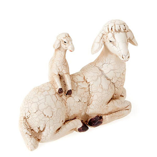 Crèche 21 cm résine 2