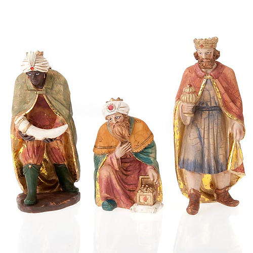 Crèche 21 cm résine 4