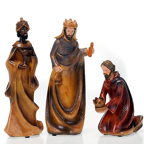 Nativité statuettes en résine 4