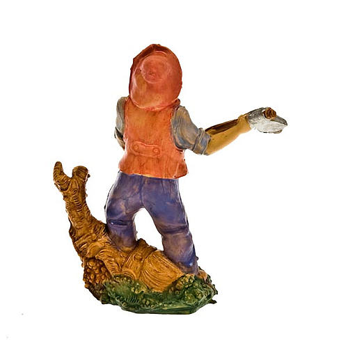 Nativity set figurine, woodcutter with hatchet 10cm 2
