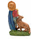 Nativity set figurine, shepher with dog and pipe 10cm s2