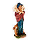 Nativity set figurine, shepherd with sheep on his shoulders 13cm s2