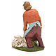 Nativity scene figurine, shearer with sheep 13cm s2