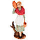 Nativity scene figurine, woman with jar 13cm s1