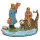 Nativity setting, washerwoman and woman figurines s1