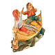 Nativity setting, fisherman in a boat with fish 8cm s2