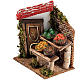 Nativity set accessory, fruit stall with porch and door s3