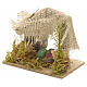 Nativity set accessory, fruit stall with curtains s2