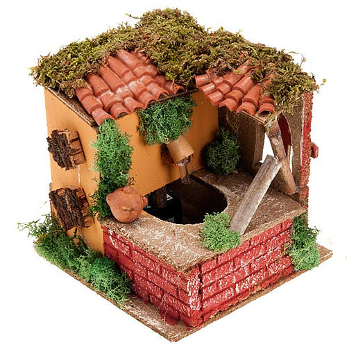 Fontana presepe elettrica con tegole 2,5 watt 1