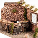 Fontana elettrica presepio muro mattoncini 6 watt s3