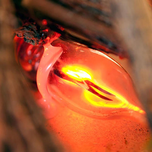 Fuoco elettrico per presepe con pali fascine muschio 20x14x16 2