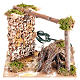 Fuoco elettrico per presepe con muretto 20x14x16 s1
