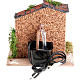 Fontana per presepe elettrica con tetto 2 watt s2