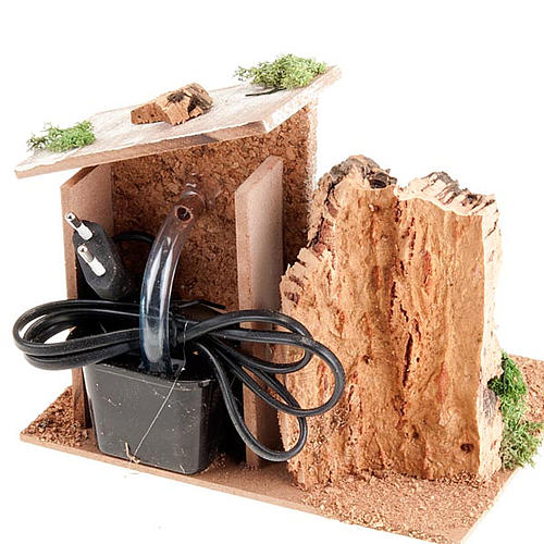 Nativity set accessory, electrical fountain stone effect, 2watt 2