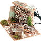 Fuoco per presepe legna e muro sughero 20x14x16 s3