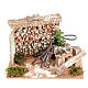 Nativity set accessory, fire with firewood s1
