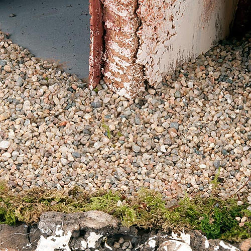 STOCK Grotta per presepe, fontana e borgo 60X40X50 2