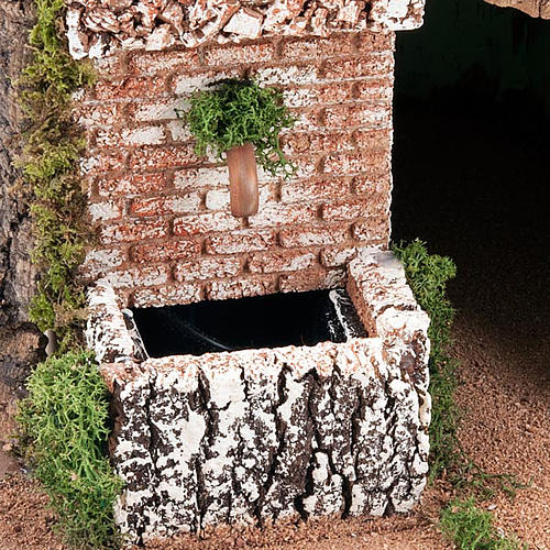 STOCK - Grotta per presepe e borgo 2 livelli 60X40X50 4