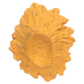 Statue Gesù Bambino: Bambinello in culla per presepe cm 13 Statue Gesù Bambino: Bambinello in culla per presepe cm 13