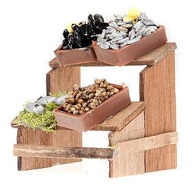 Comida en miniatura: Banquete pesebre 4 cajas de peces y mejillones Comida en miniatura: Banquete pesebre 4 cajas de peces y mejillones
