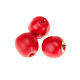 Nativity set accessory, set of 3 red apples s1