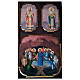 Nativity set accessory, paved path in resin 8 pieces s3
