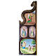 Nativity set accessory, paved path in resin 8 pieces s6