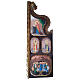 Nativity set accessory, paved path in resin 8 pieces s7