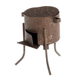 Acessórios de Casa para Presépio: Braseiro para castanhas presépio