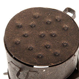 Acessórios de Casa para Presépio: Braseiro para castanhas presépio