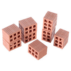 Nativity set accessory, plastic bricks 7 pcs.