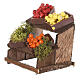 Nativity set accessory, market stall with fruit boxes s2
