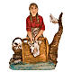 Nativity figurine, washerwoman at the river 10cm s1