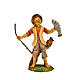 Nativity figurine, fisherman with fish measuring 8cm (3,15in). s1