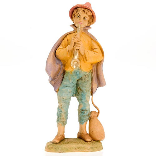 Nativity figurine, fifer with sack 18cm 1