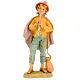 Nativity figurine, fifer with sack 18cm s1