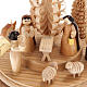 Presepe stilizzato legno con carillon s2