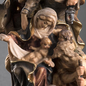 Presepe legno dipinto Val Gardena mod. Bachtaler