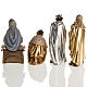 Nativity set, Magi and Mary with Jesus child s11