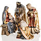 Nativity set, Magi and Mary with Jesus child s1