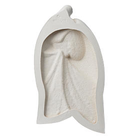 Sainte Famille argile blanche modèle Lis 39 cm s11