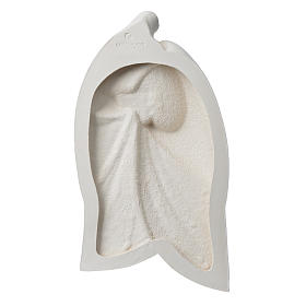 Sainte Famille argile blanche modèle Lis 39 cm s4