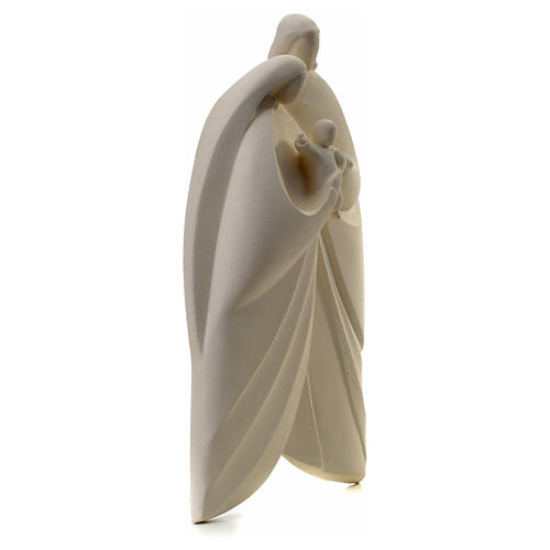 Sainte Famille argile blanche modèle Lis 39 cm 6