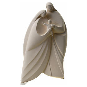 Holy Family in white clay, Lis model 39cm s5