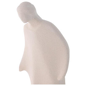 Sacra Famiglia argilla ceramica Ave 28 cm s4