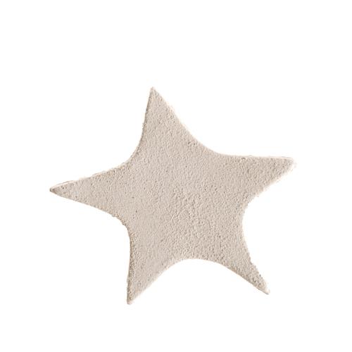 Nativity scene, nativity stable in clay with base, green 14,5cm 6