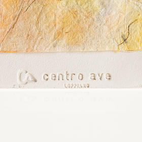 Árbol de navidad para pared, arcilla naranja s3